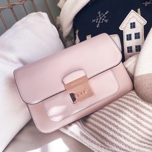 NWT Michael Kors Sloan Editor Lady Medium Messenger Crossbody Handbag Purse Bag